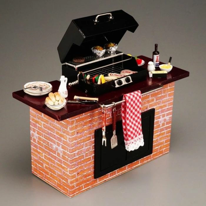 Barbeque Grill Filled