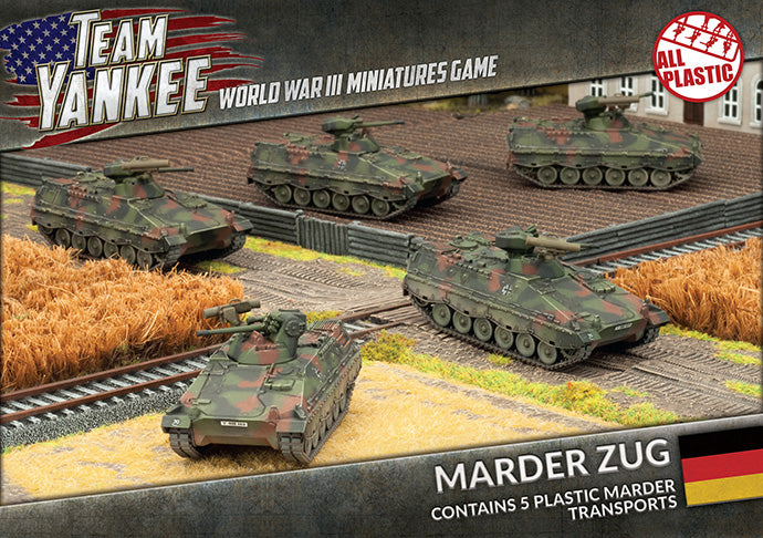 Flames of War: Team Yankee WW3: West German (TGBX02) - Marder Zug (Pla