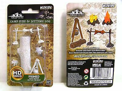 Wizkids: Deep Cuts - Camp Fire & Sitting Log (73860)