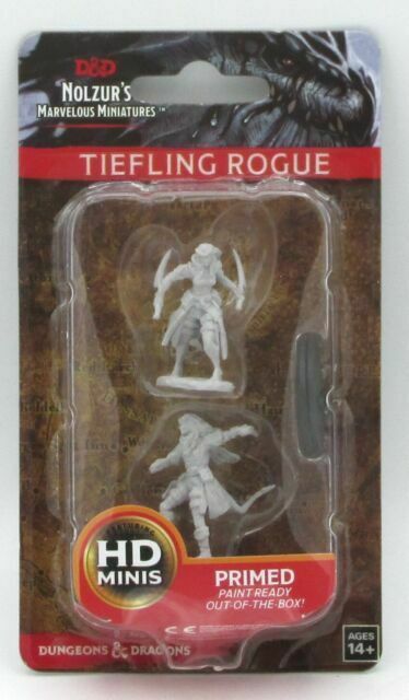 D&D: Nolzur's Marvelous Miniatures - Tiefling Female Rogue (73339)