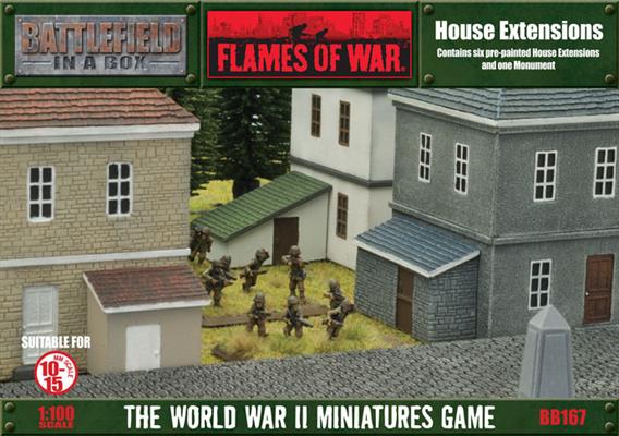 Flames of War: WWII: Battlefield in a Box (BB167) - House Extensions (