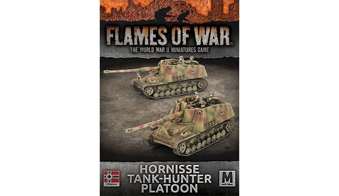 Flames of War: WWII: German (GBX130) - Hornisse Tank Hunter Platoon (M