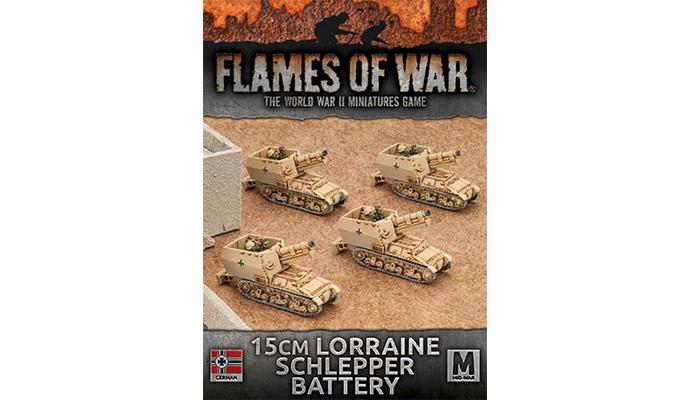 Flames of War: WWII: German (GBX95) - 15cm Lorraine Schlepper Artiller