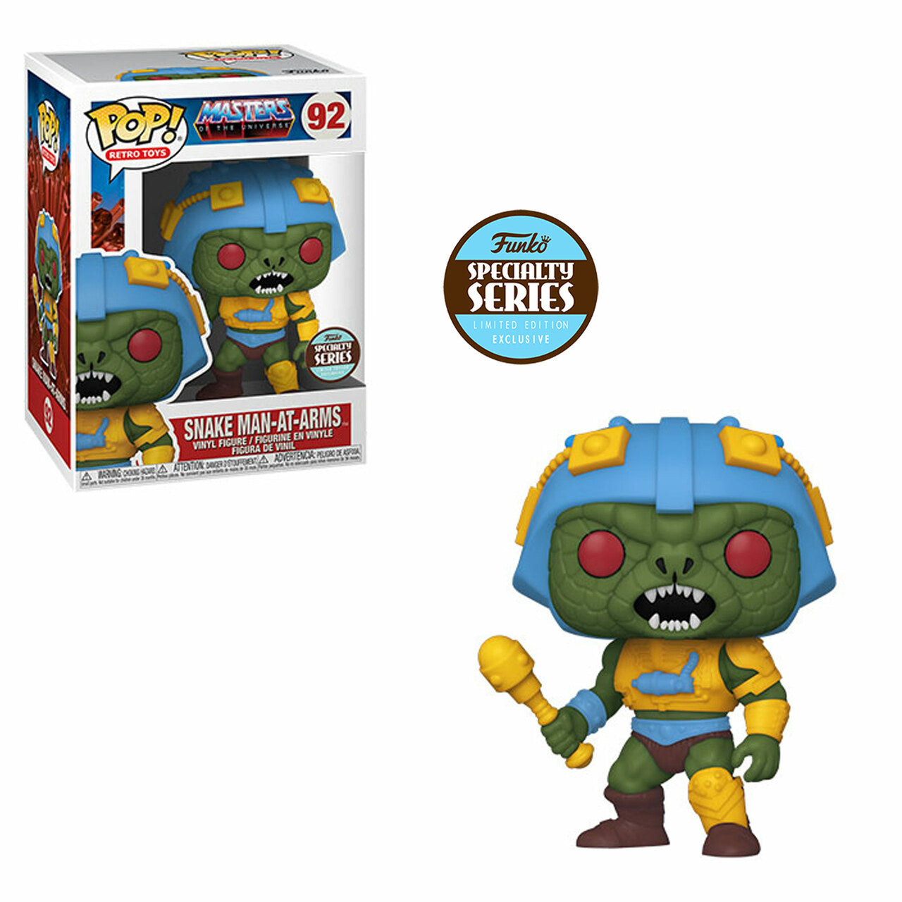 POP Figure: Masters of the Universe #0092 - Snake Man-At-Arms (Special