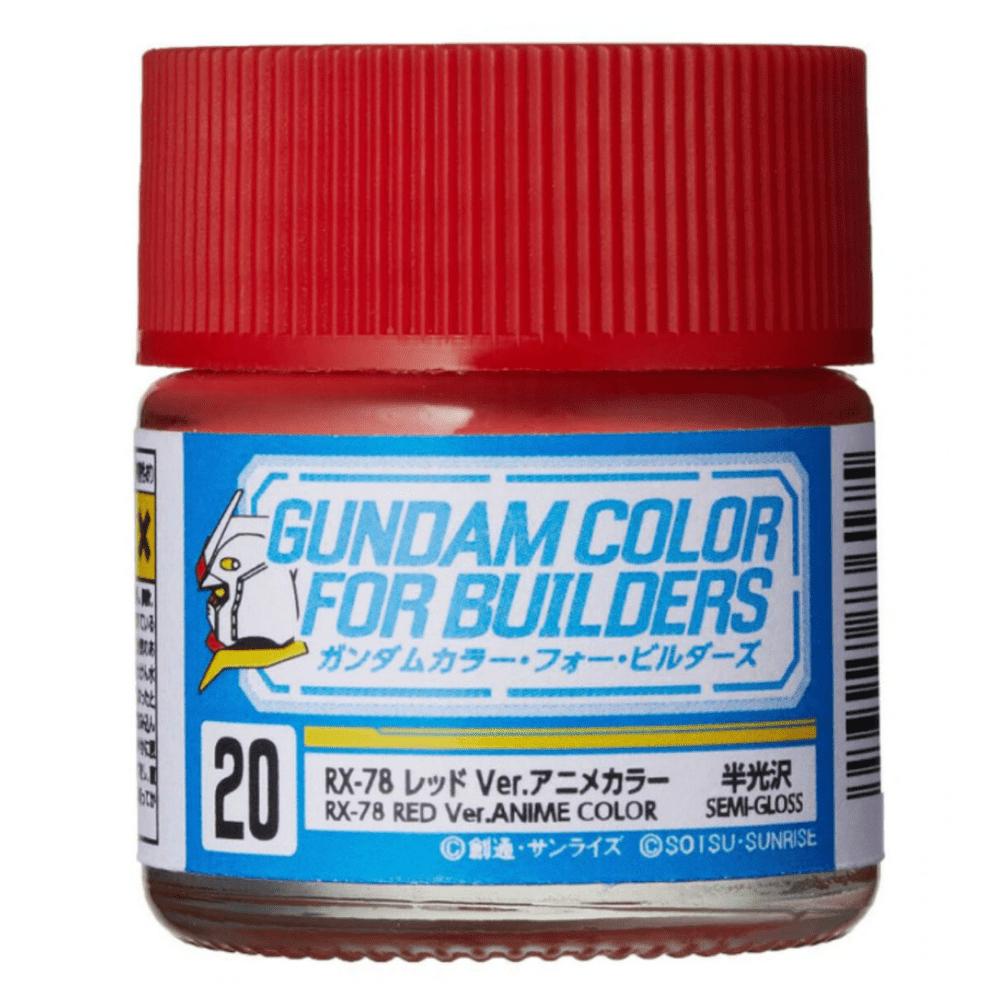 Gundam Color Semi-Gloss RX-78 Red Anime ver. (10ml)