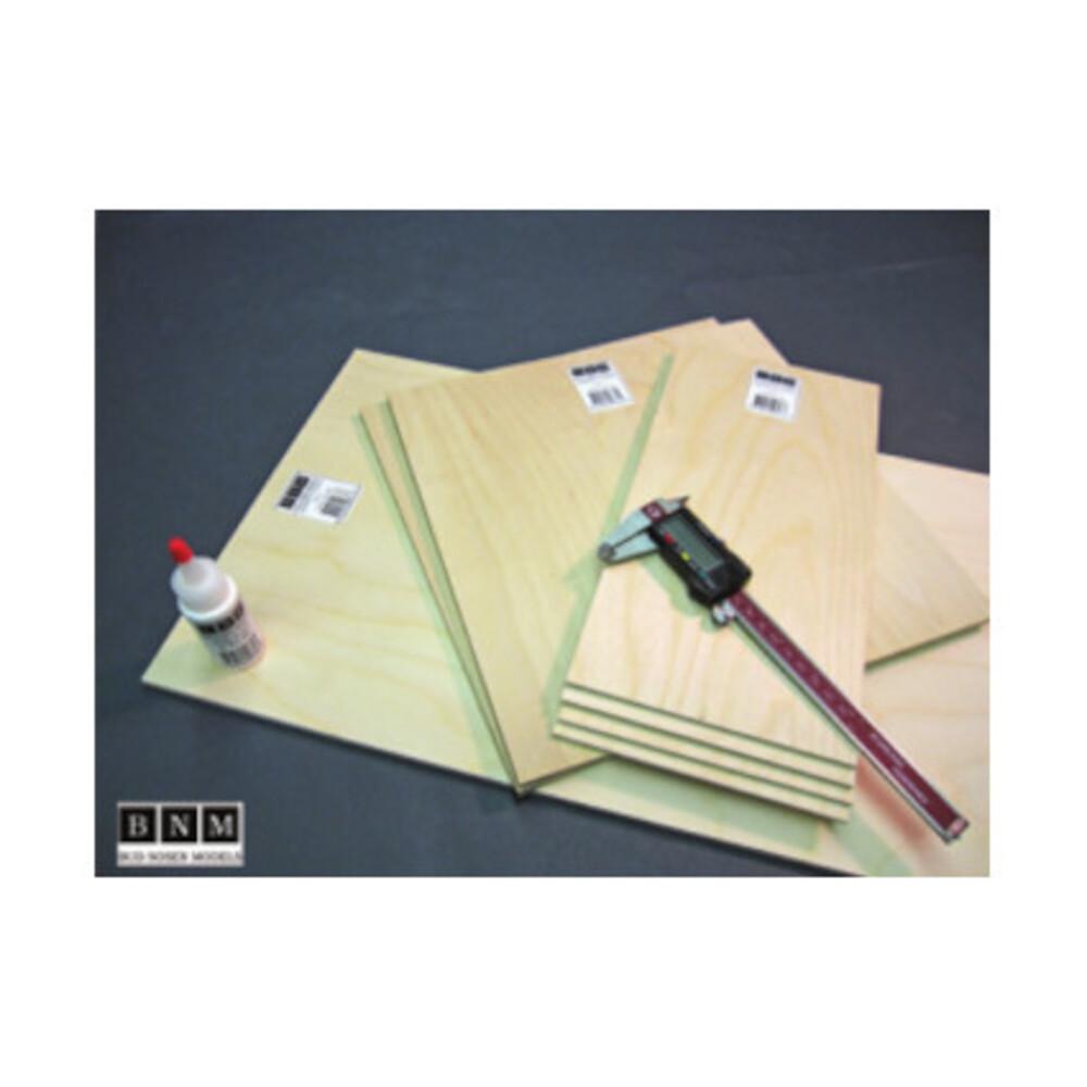 BNM Birch Craft Plywood (1/64 x 12 x 24 in) 3 PLY