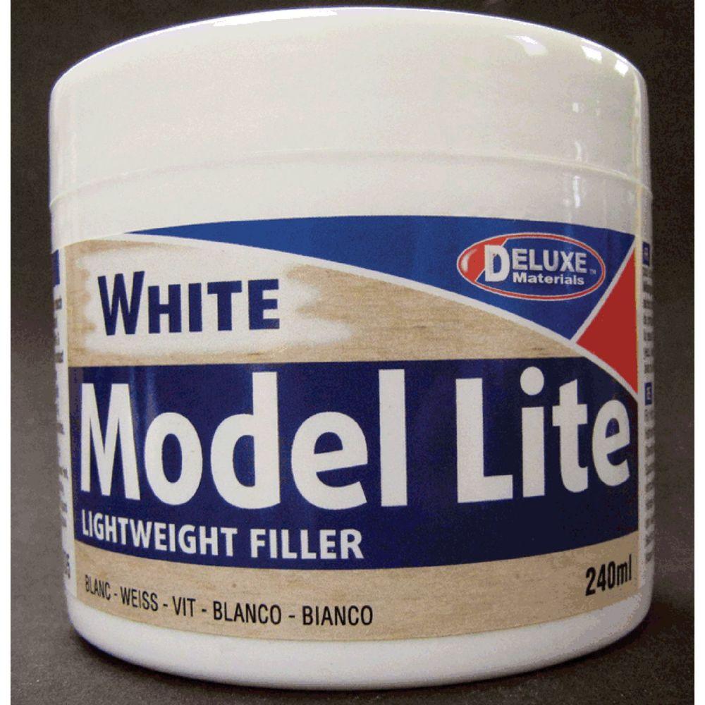 Model Lite Balsa Filler, White: 240cc