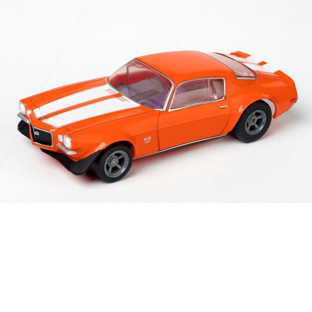 HO Slot Cat - Camaro Clear - SS396 - Orange