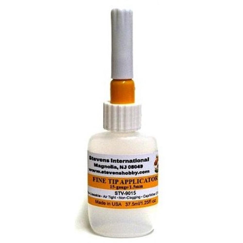 Needlepoint Bottle, Stainless Steel Applicator 15 Gauge, 1.5mm