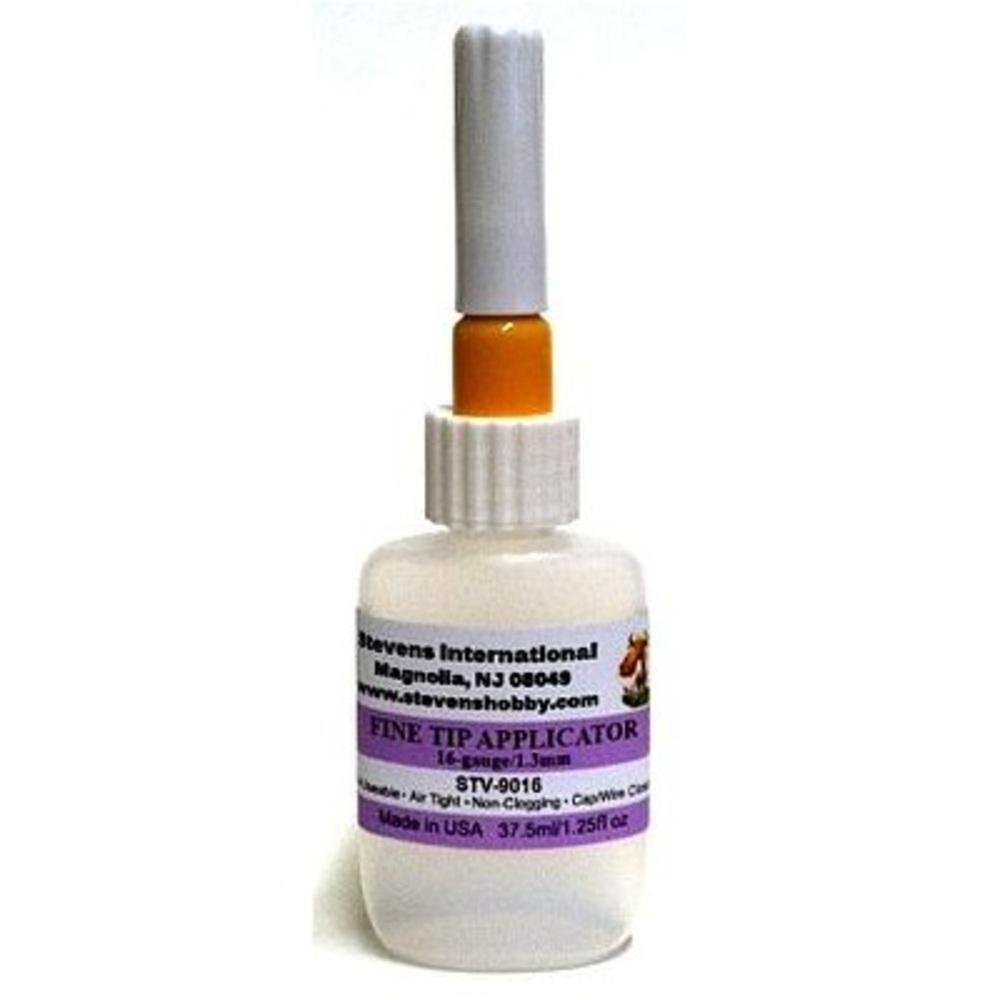 Needlepoint Bottle, Stainless Steel Applicator 16 Gauge, 1.3mm