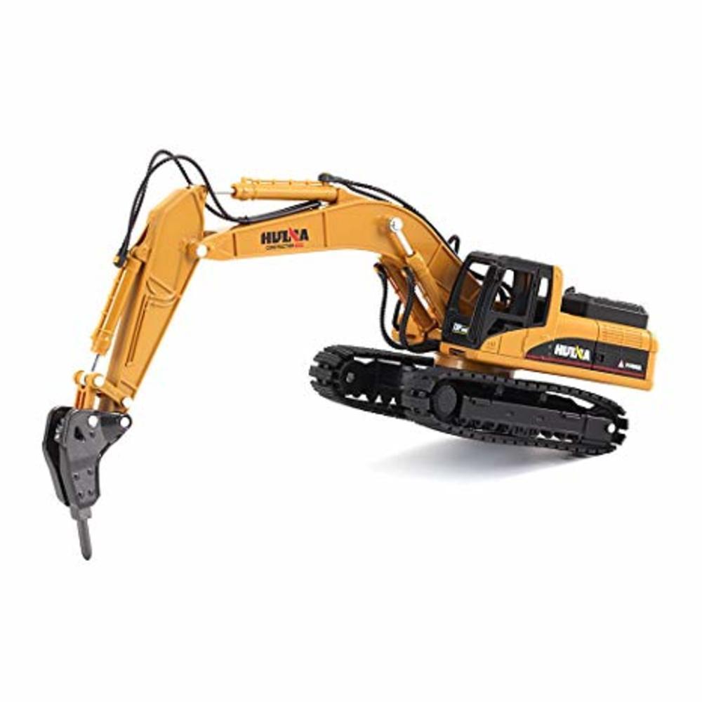 1/50 Diecast Metal Drill Excavator