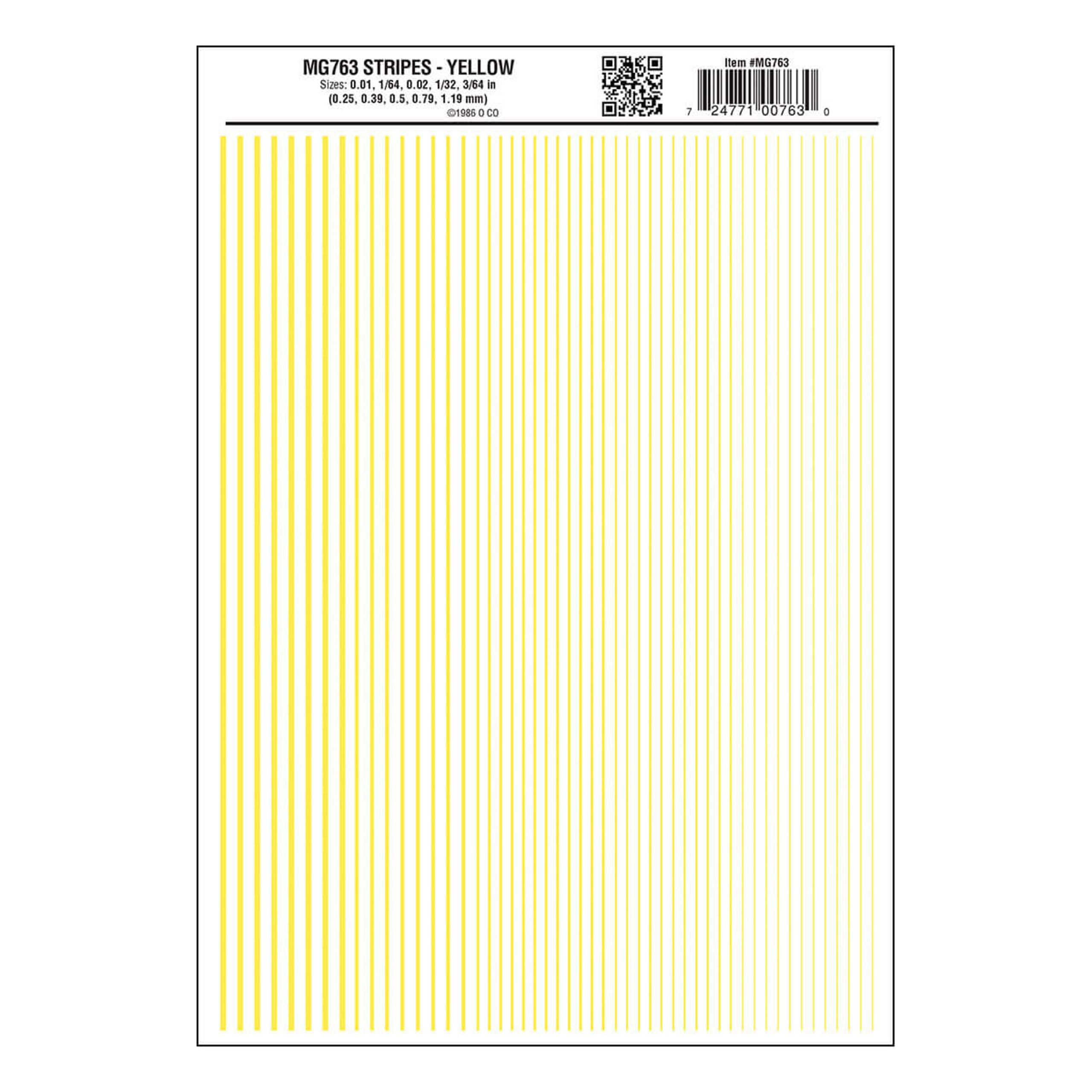 Woodland Scenics Stripes (Yellow)