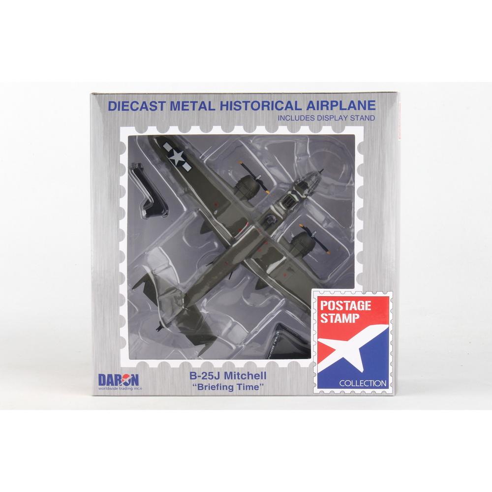 1/100 Die-Cast Postage Stamp B25J - Briefing Time