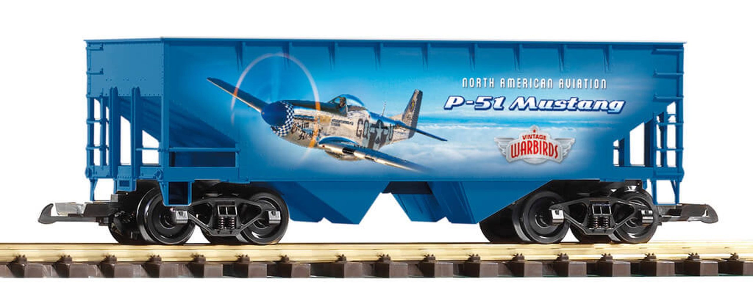 PIKO G Scale Vintage Warbirds P-51 Hopper