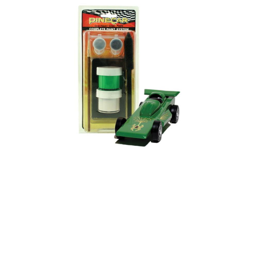 PineCar Complete Paint System - Gear Rippin Green