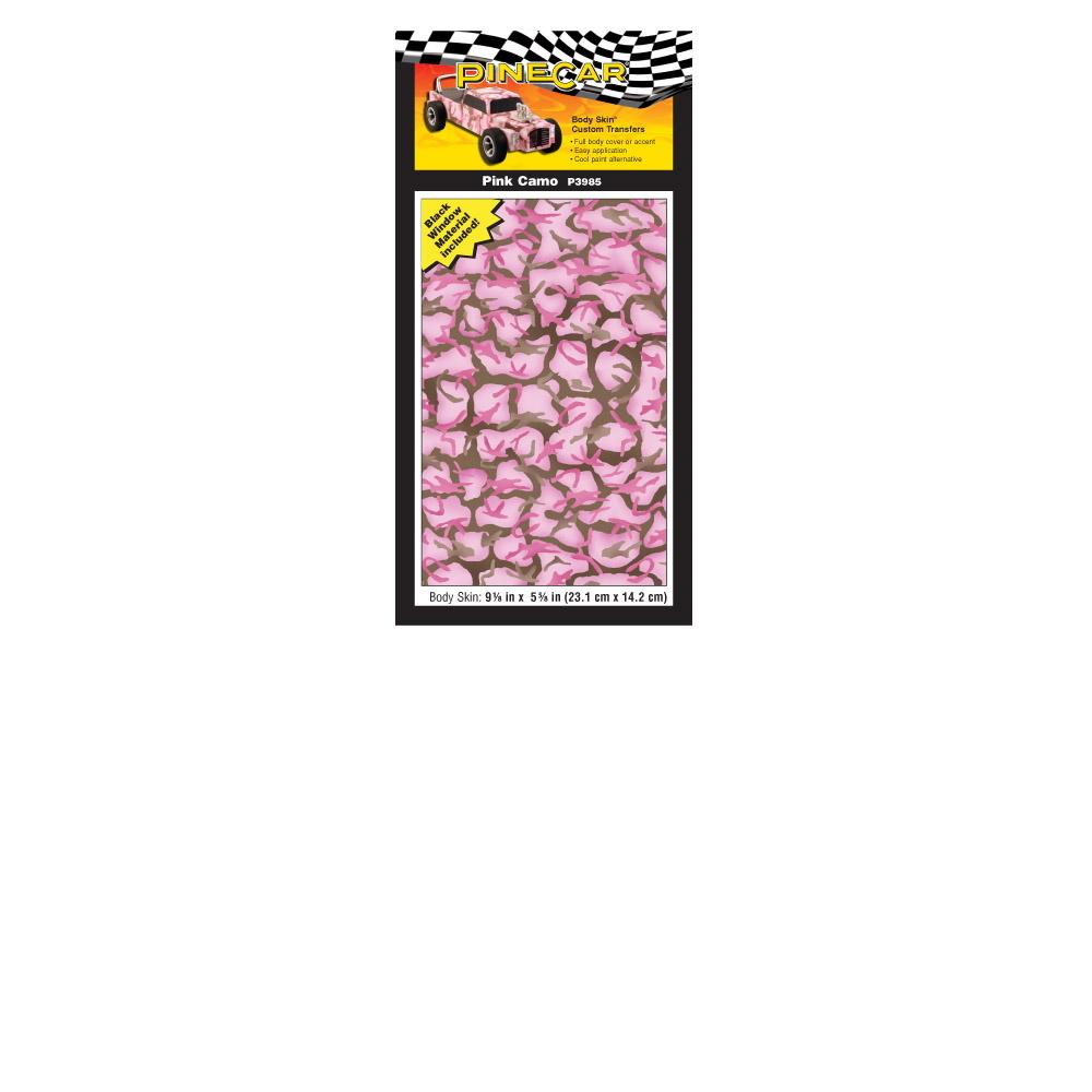 PineCar Body Skin - Pink Camo