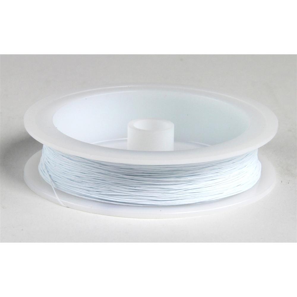 EZ Line Elastic Polymer Simul. Tele/Electric Line, Heavy Long White