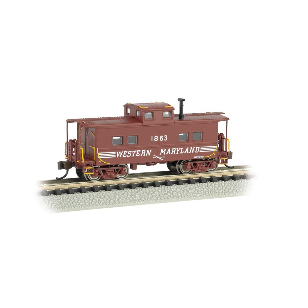 Bachmann N-Scale Western Maryland #1863 NE Steel Caboose