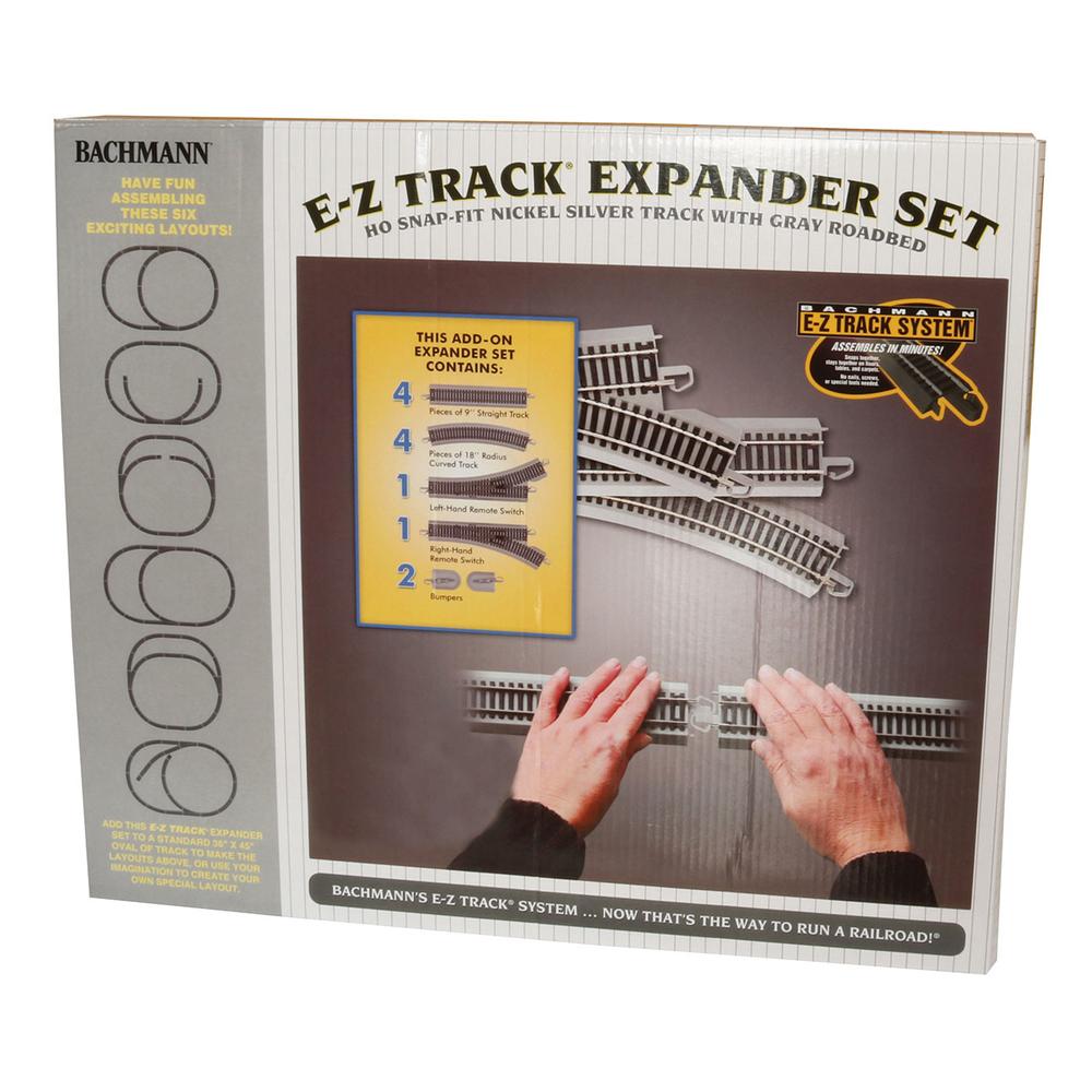 Bachmann HO EZ Track Expander Set (Gray)
