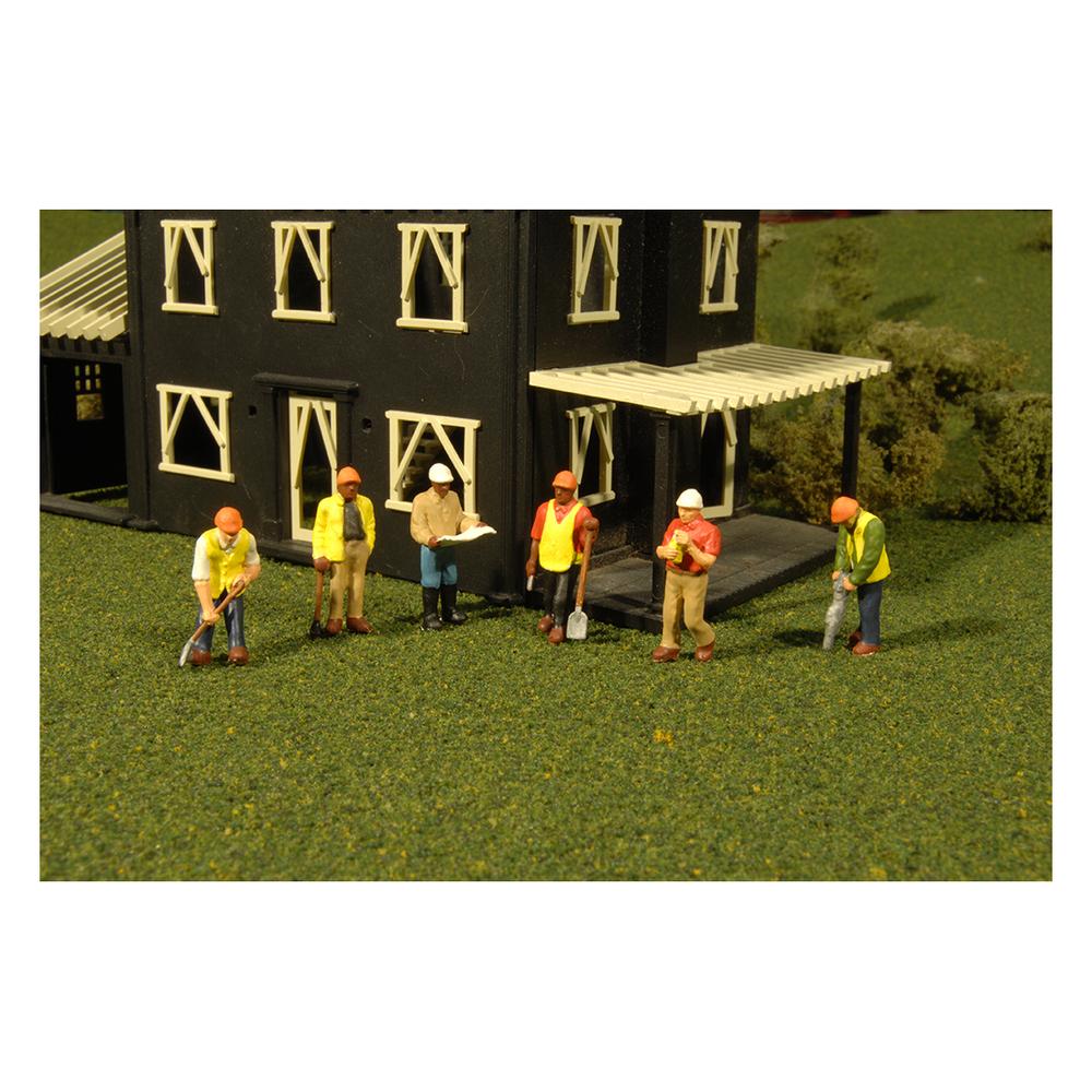 Bachmann HO Civil Engineers (6 pc)