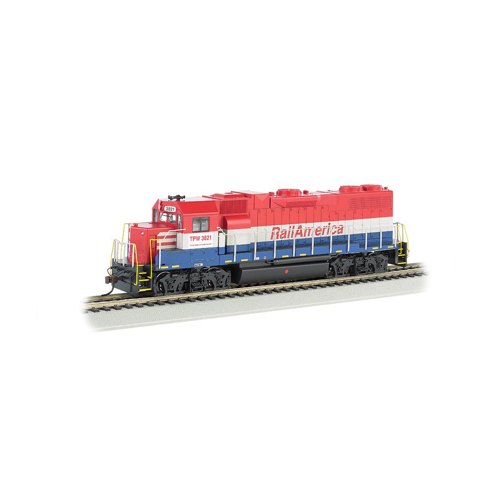 Bachmann HO #3821 RailAmerica GP38-2