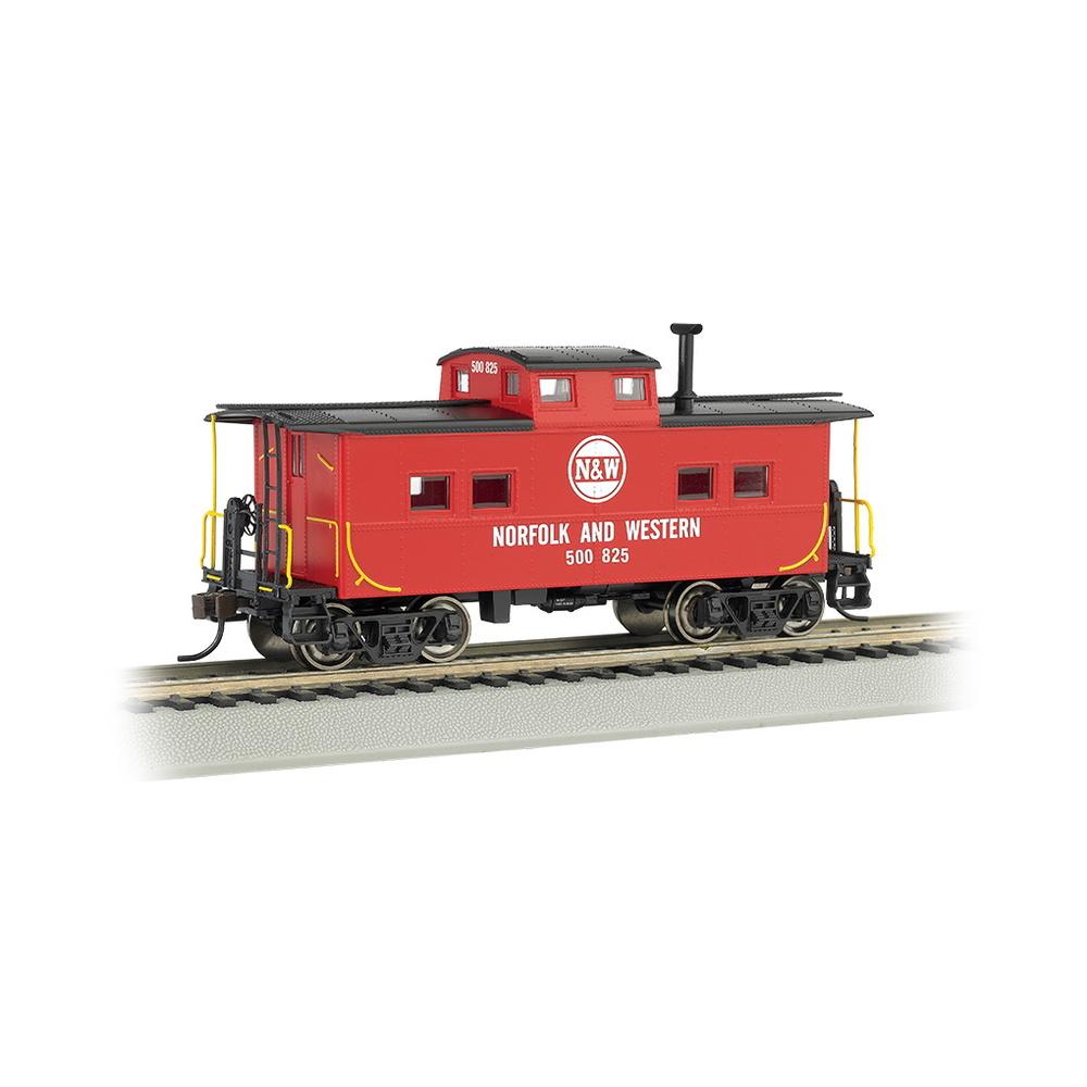 HO Norfolk & Western - Red #500 825 - NE Steel Caboose