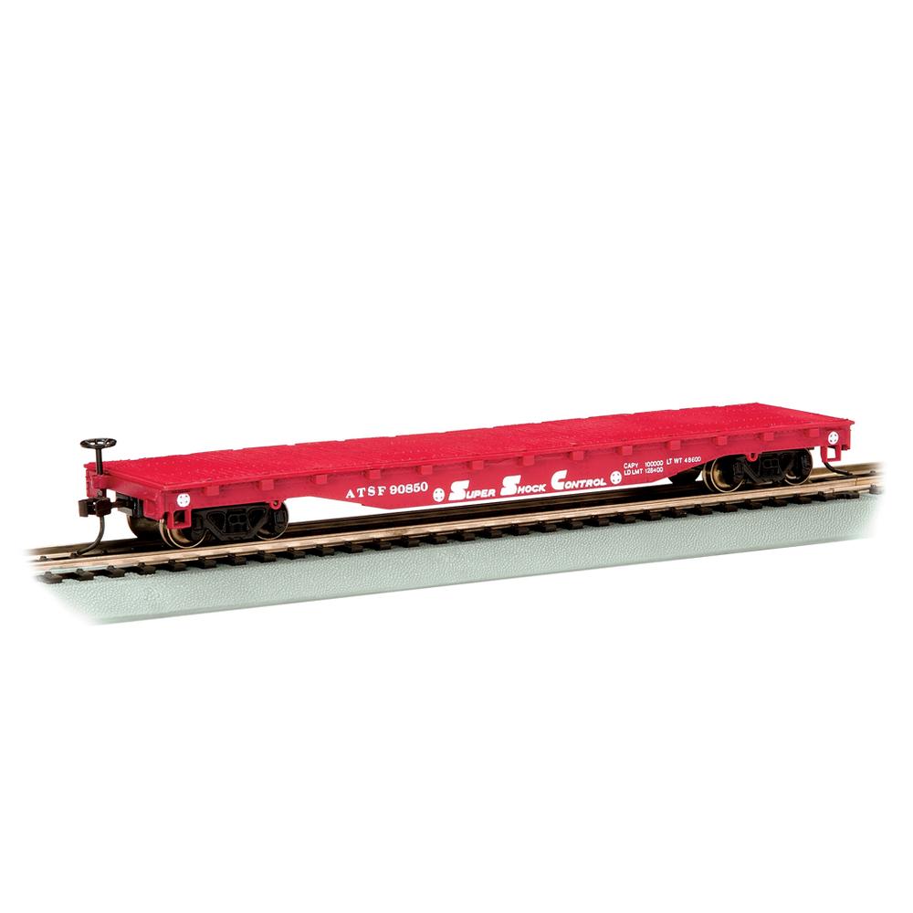 Bachmann HO Santa Fe 52 Flat Car