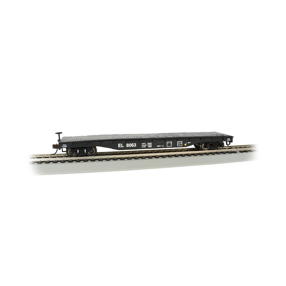 Bachmann HO Erie Lackawanna #8063 52ft Flat Car