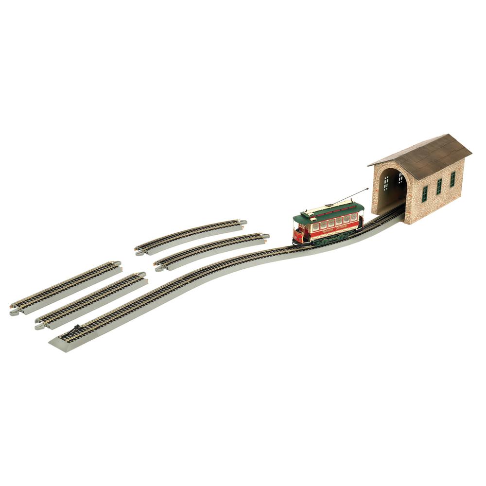 Bachmann On30 Christmas Street Car Set