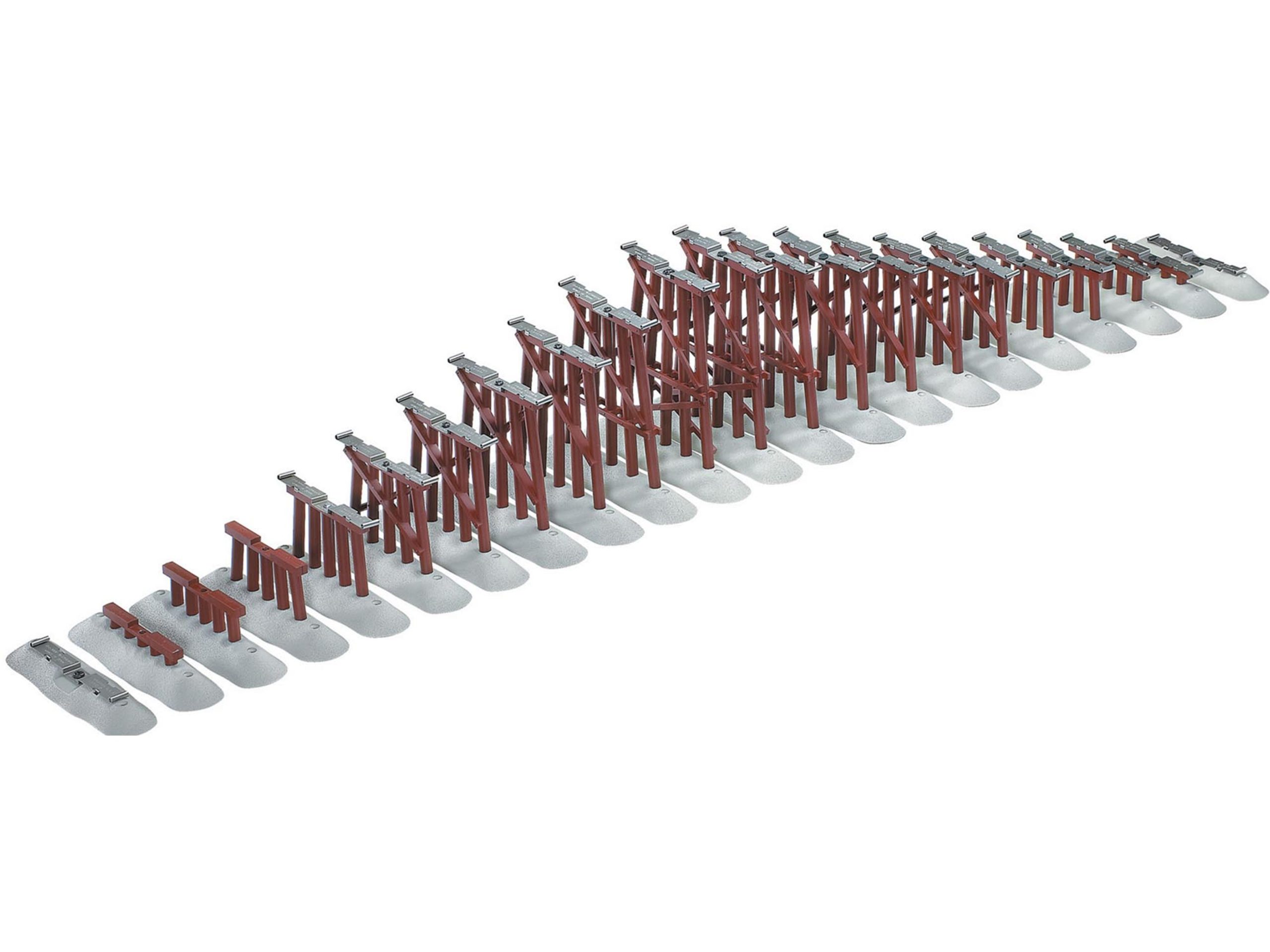 O-Scale Lionel FasTrack Graduated Trestle Set