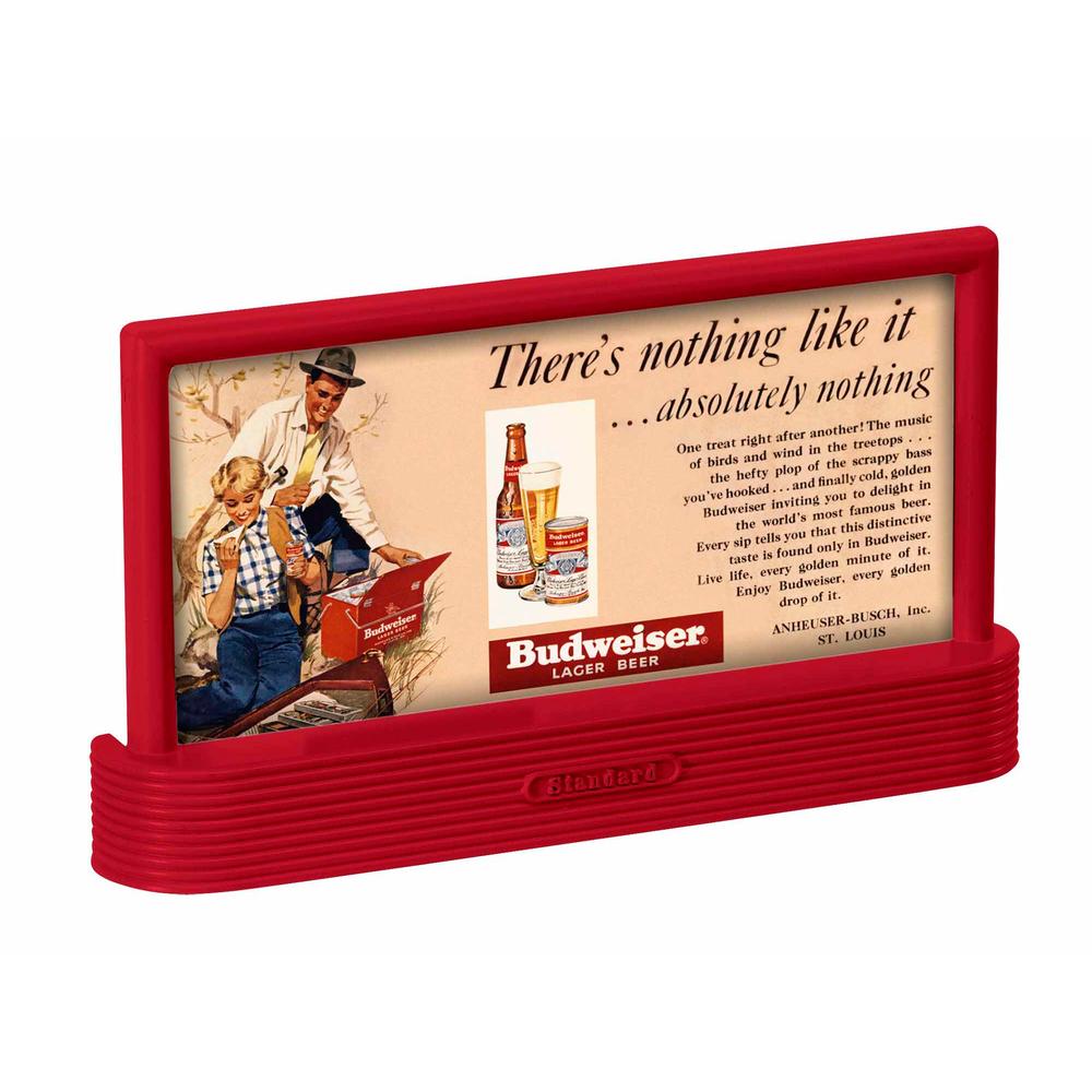 Lionel O-Scale Budweiser Billboard (3 pc)
