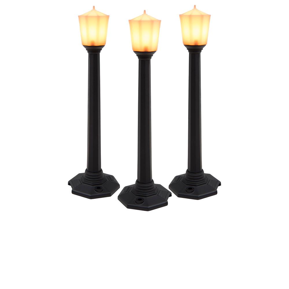 O-Scale Lionel Classic Street Lamps - Black - 3 Pack