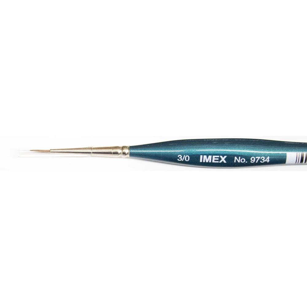 IMEX Triangular Prime Synthetic Kolinsky Brushes 3/0