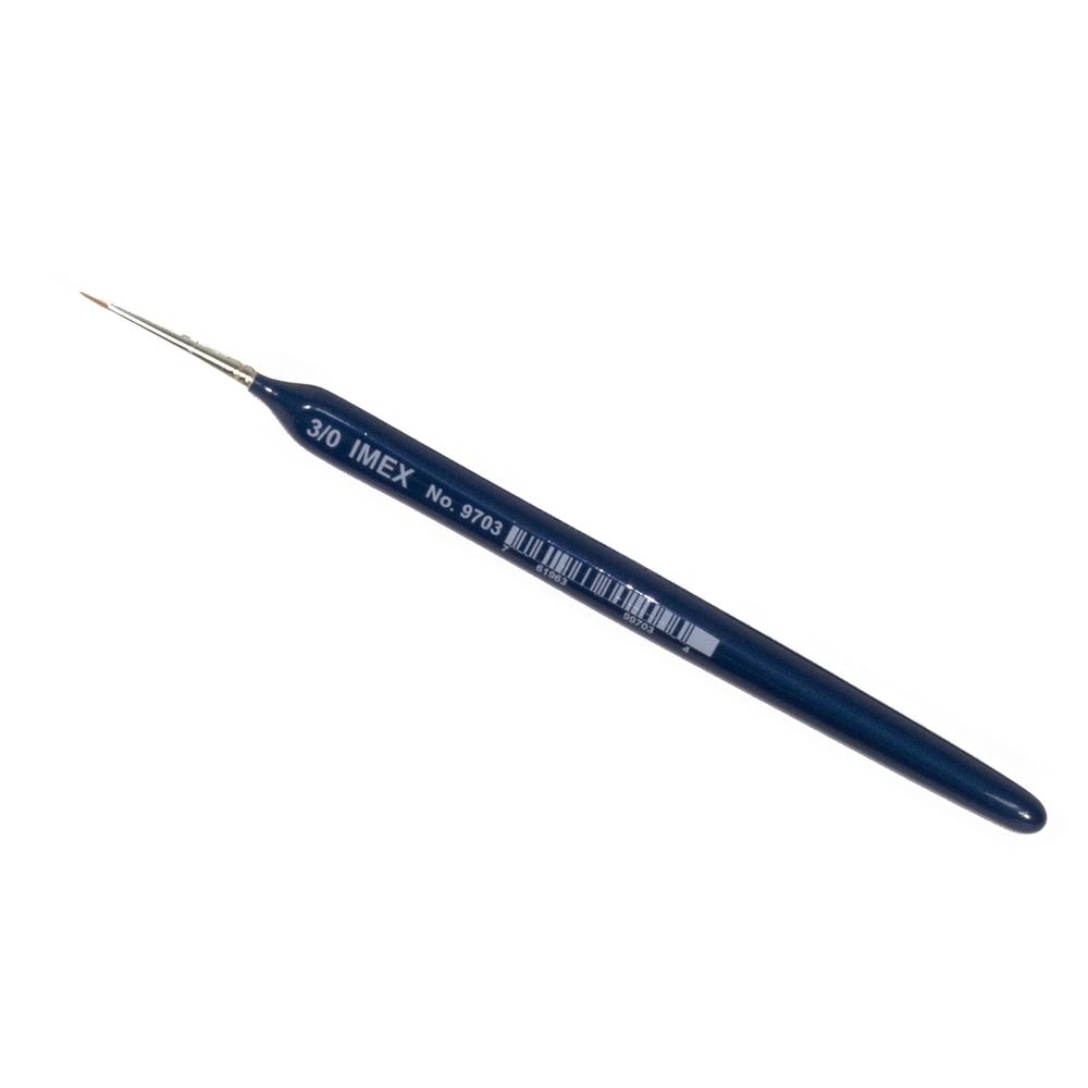 3/0 Golden Sable Brush w/ Triangle Handle