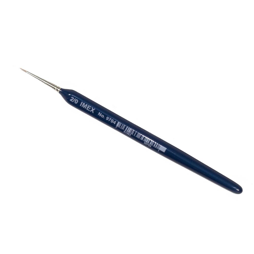 2/0 Golden Sable Brush w/ Triangle Handle