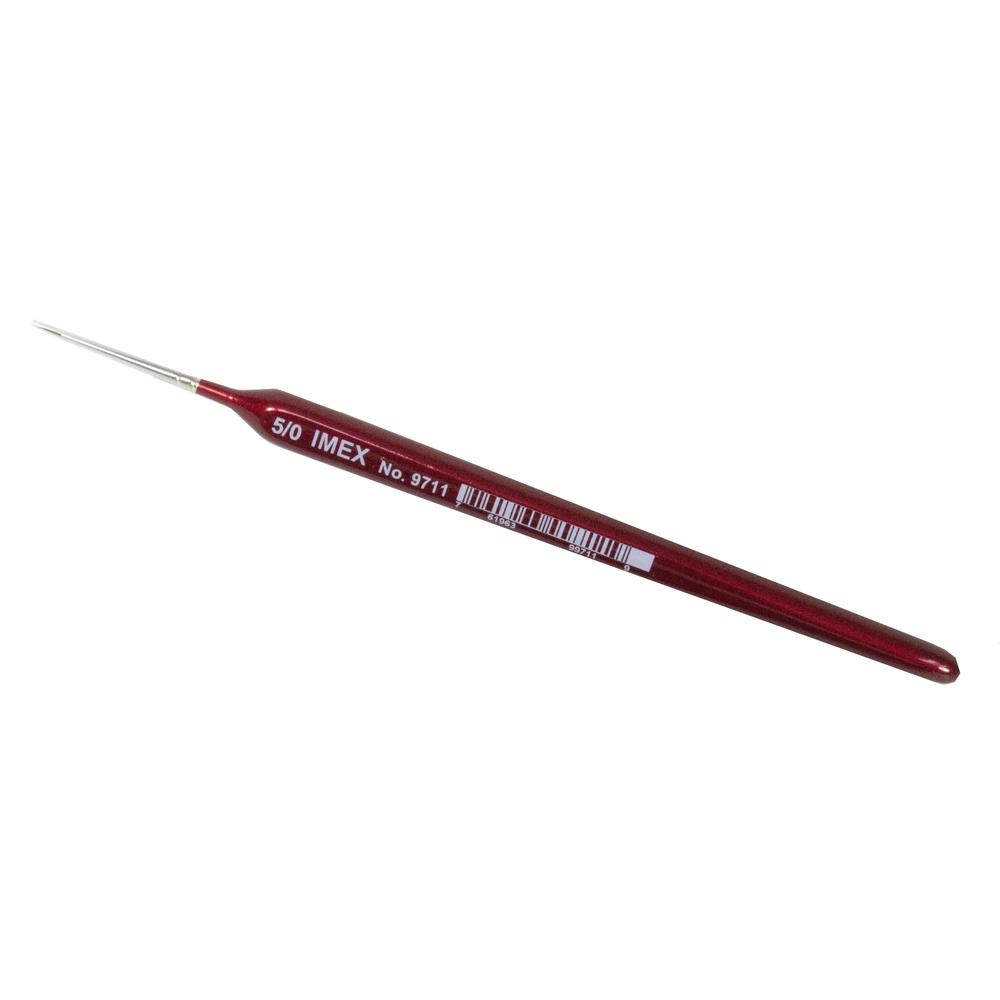 5/0 Red Sable Brush w/ Triangle Handle