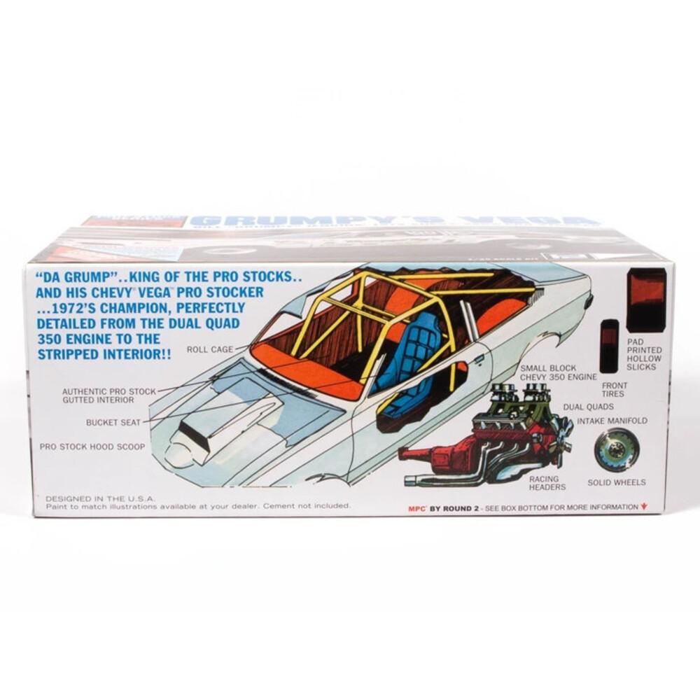 MPC 1/25 1972 Bill Grumpy Jenkins Chevy Vega Pro Stock Model Kit