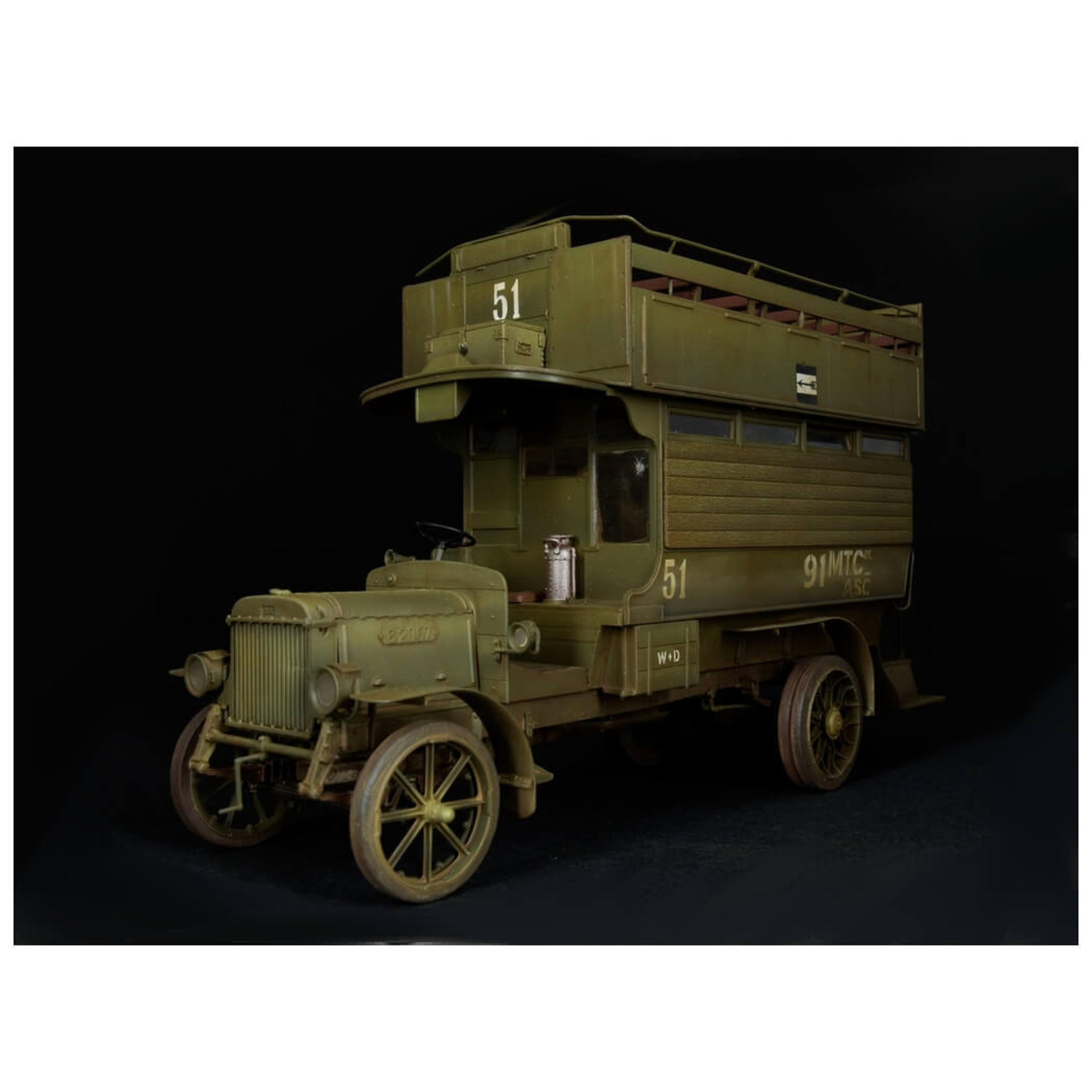 Miniart 1/35 WWI B-Type Omnibus Model Kit