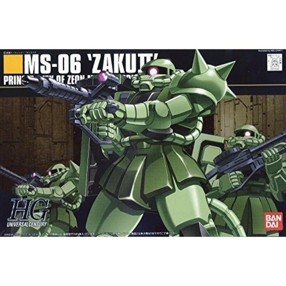 1/144 Bandai Gundam HGUC #040: Mobile Suit-06F Zaku II