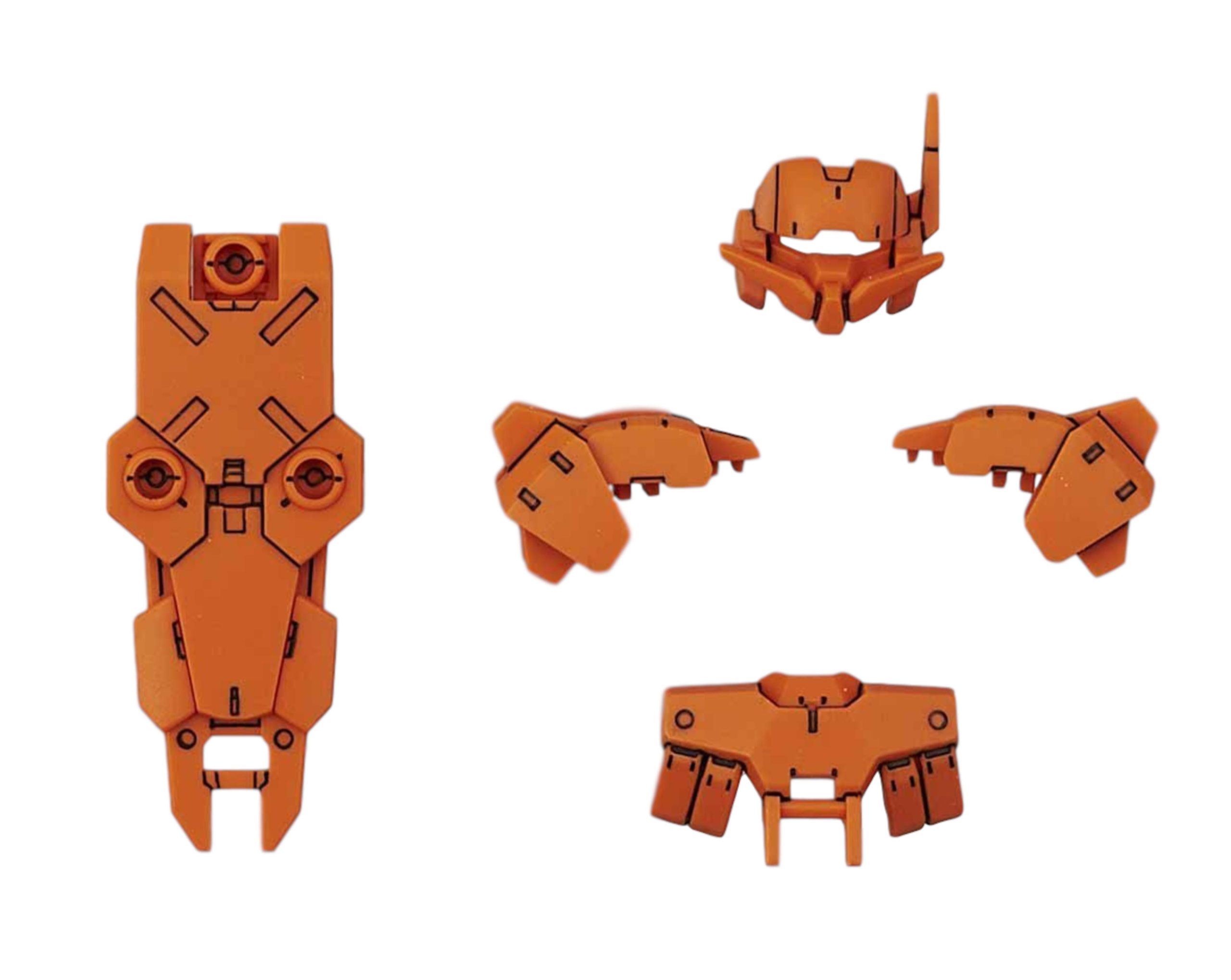 Bandai 30MM Alto Exclusive Close Combat Option Armor (Orange)