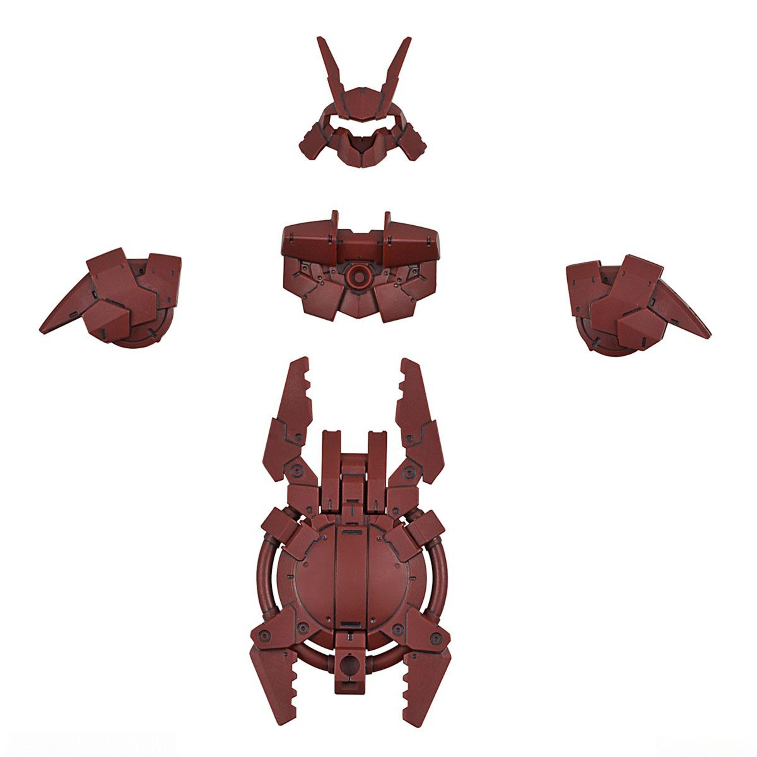 Bandai 30MM Portanova Exclusive Close Combat Option Armor (Dark Red)