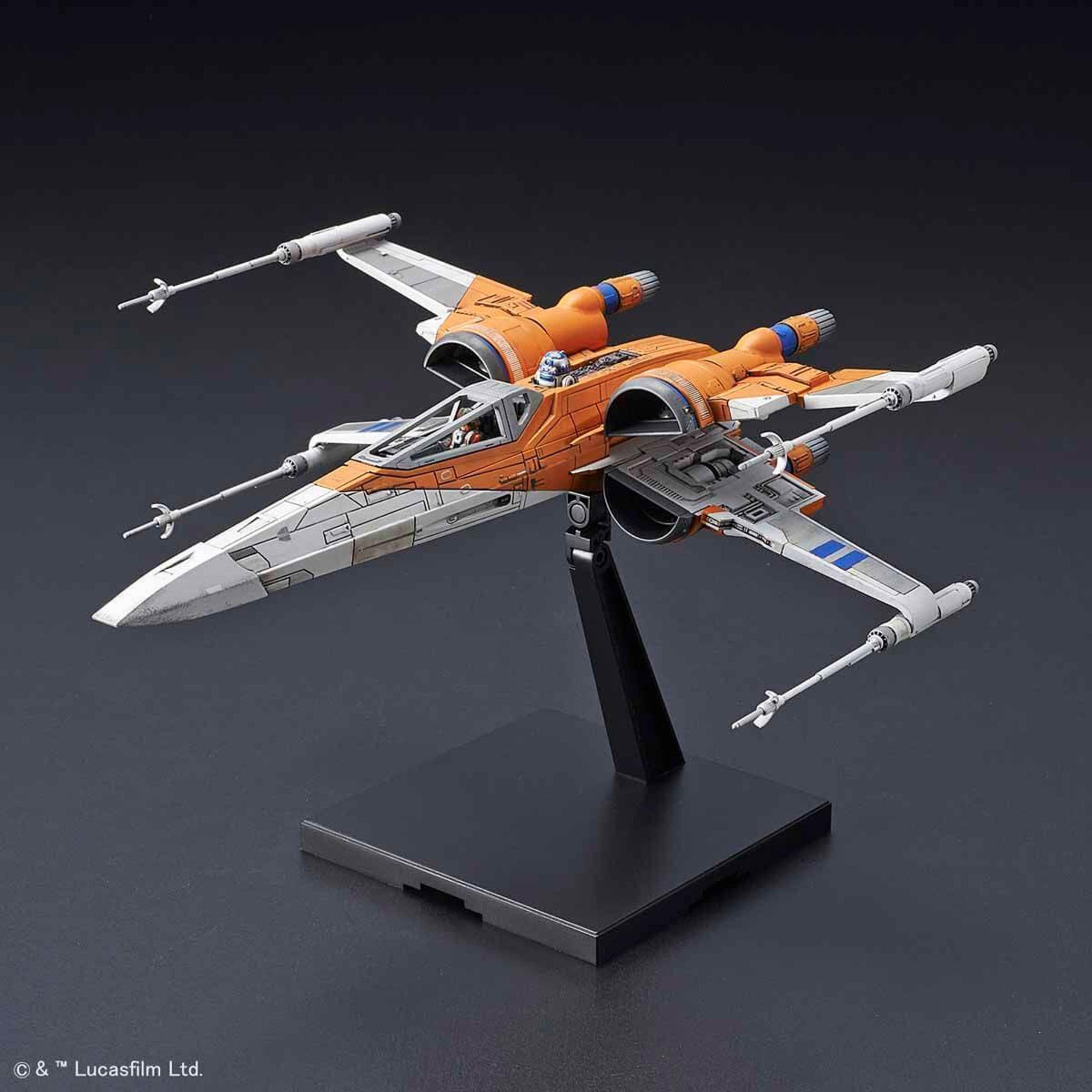 1/72 Star Wars: Rise of Skywalker Poes X-Wing Fighter Model Kit