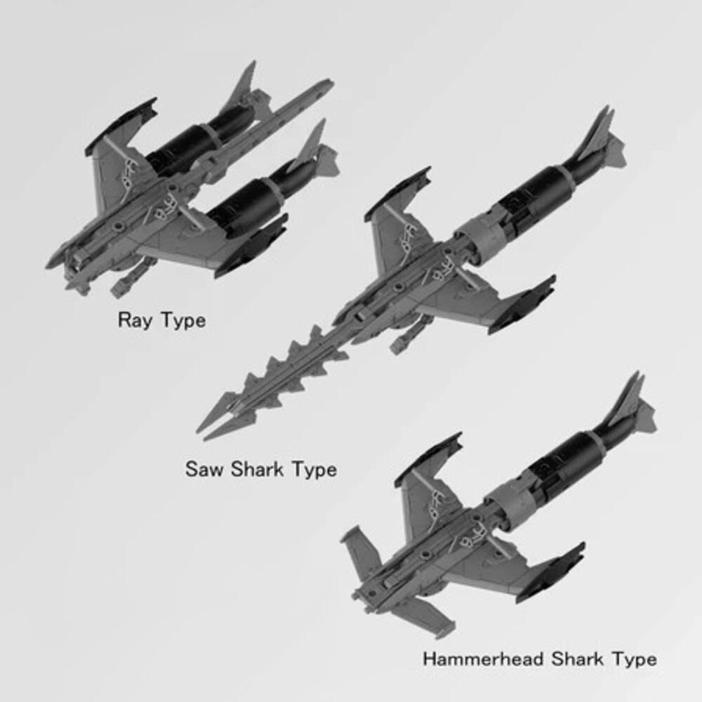 Bandai 30MM Attack Submarine Extended Armament Vehicle (light grey)