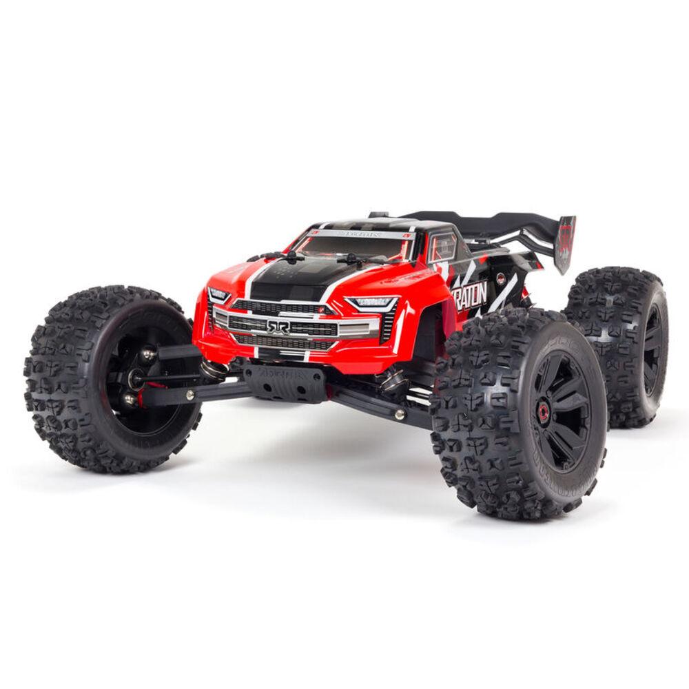 ARRMA 1/8 KRATON 6S 4WD BLX Speed Monster Truck w/Spektrum Firma-Red
