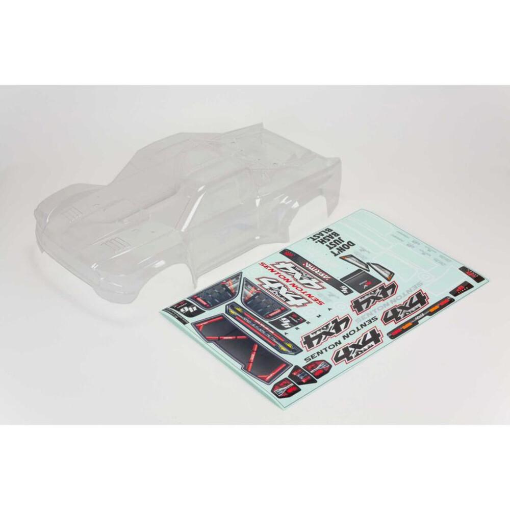ARRMA Senton 4x4 Clear Body w/ Decals