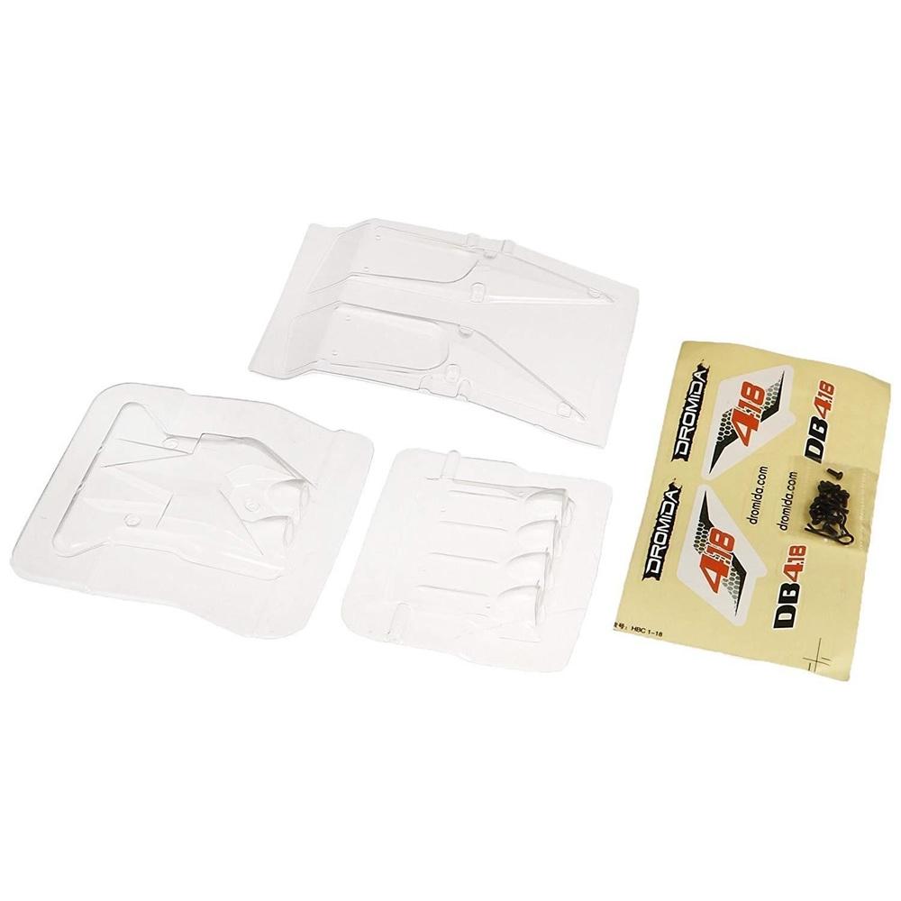 Body with Decals, Clear: DB4.18