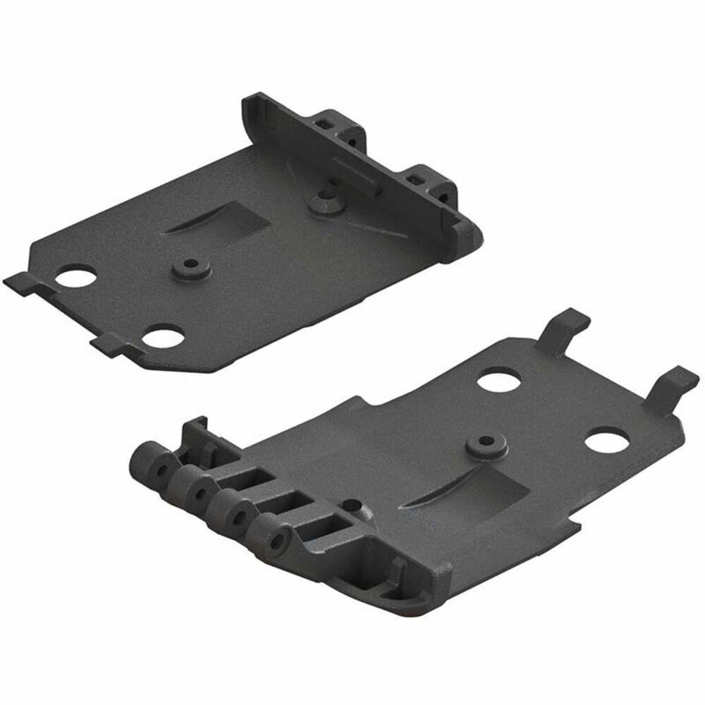 ARRMA Front/Rear Lower Skidplates (2 pc, Senton 4x4)