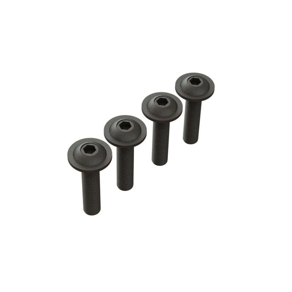 ARRMA Button Head Screw Flanged M4x18mm (4 pcs)