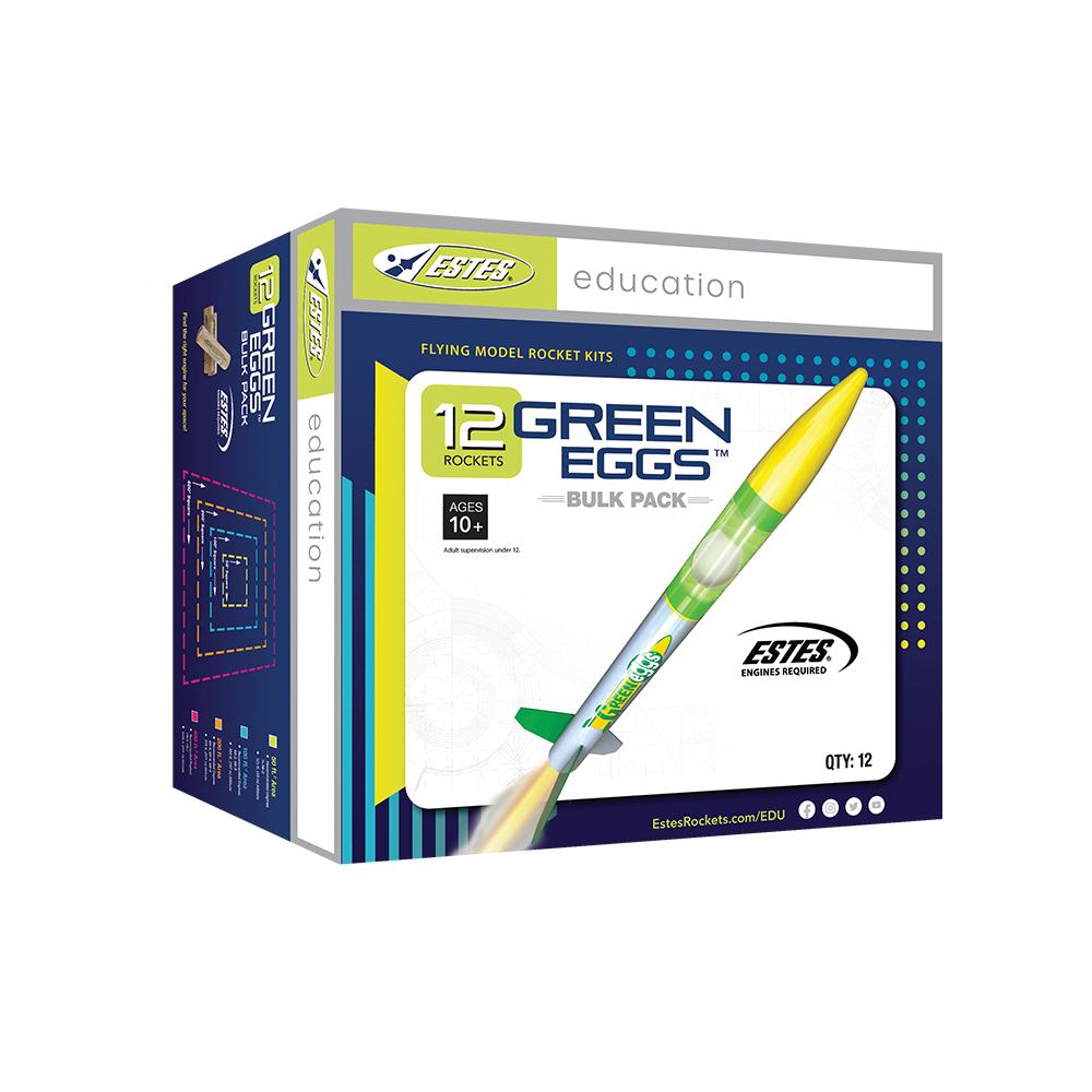 Estes Rockets Green Eggs Bulk Pack
