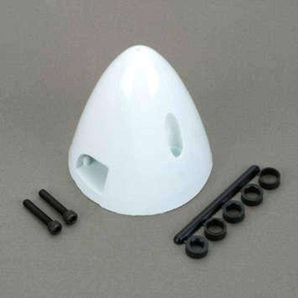 Du-Bro 4 Pin Spinner, 2-1/4" White